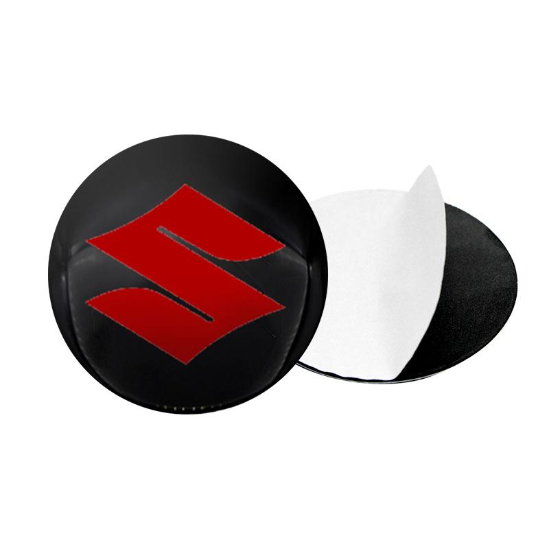4pcs Car hub center cover emblem sticker Car Accessories For Suzuki Swift Sport Jimny Grand Vitara Alto SX4 Samurai Across Ignis