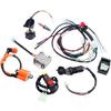 Ignition Coil Wiring Harness CDI Spark Plug Rectifier Solenoid Relay Key Switch Door Lock Kit for CG 150 200 250cc Pit Dirt Bike