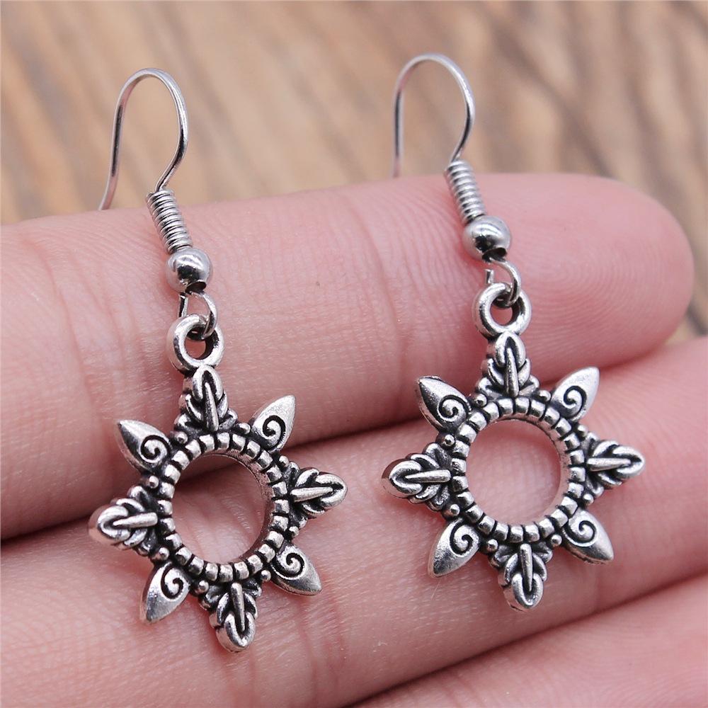 53 styles Inspired Jewellery Fashion Women Gifts Vintage Moon Sun Star Dangle Drop Earrings For Women Statement Wiccan Jewelry