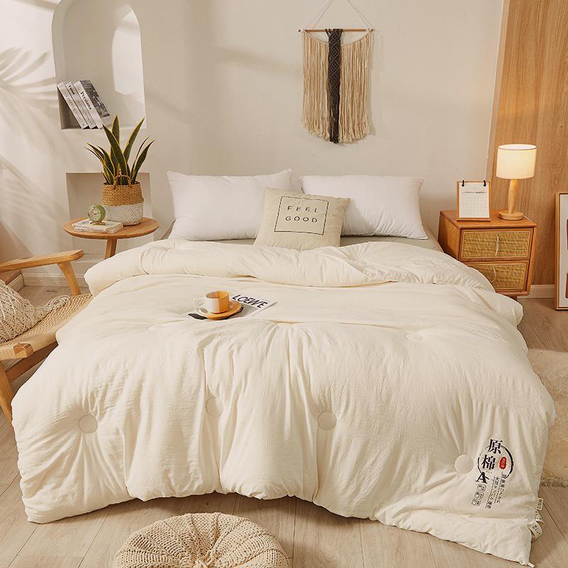 "Class A Soybean Fiber Quilt: Thickened for Spring, Autumn, and Winter, Ideal as a Gift or for Live Broadcasts"