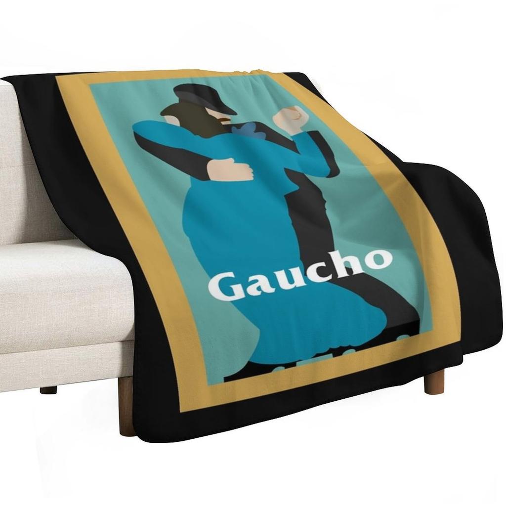 Steely Dan Gaucho Album Art Classic Throw Blanket Lightweight Cozy Blanket for Bed Sofa