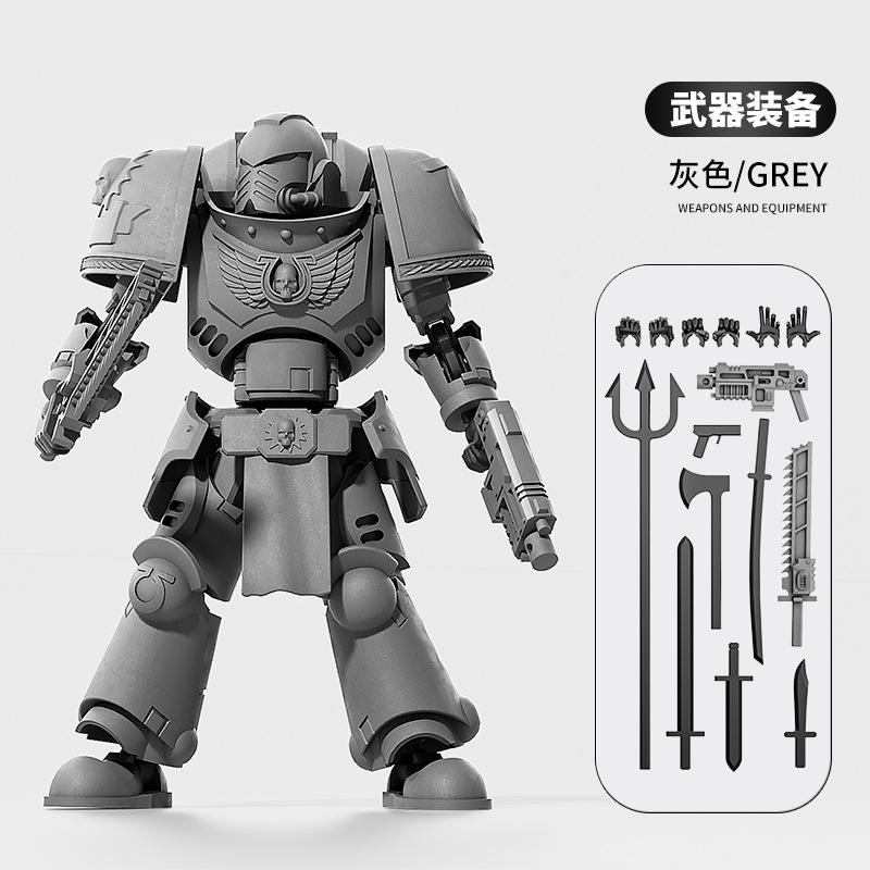 3D Printed Movable Dummy Toys Multi-Joint Action Figures Moving Doll Shapeshift Warrior With Weapons Kids Diy Models To Assemble