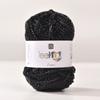 50m/roll Hand Woven Hook Rope DIY Material Cord Fancy Knitting Yarn Creative Shiny Thread For Handicraft DIY Weaving 2mm