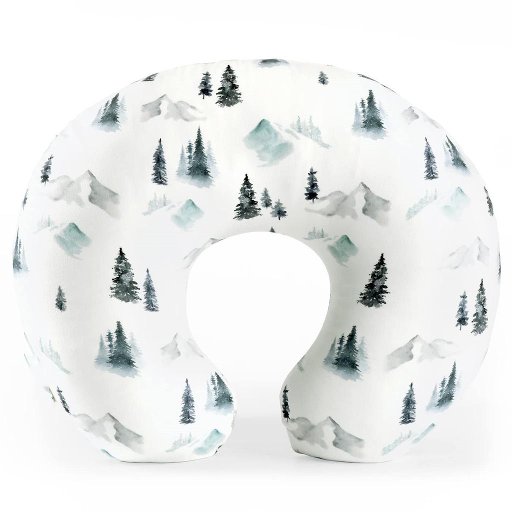 Baby Breastfeeding Pillow Pillowcase Elastic U-shaped Breastfeeding Pillowcase Multifunctional Baby Learning Sitting Pillow Removable Pillowcase