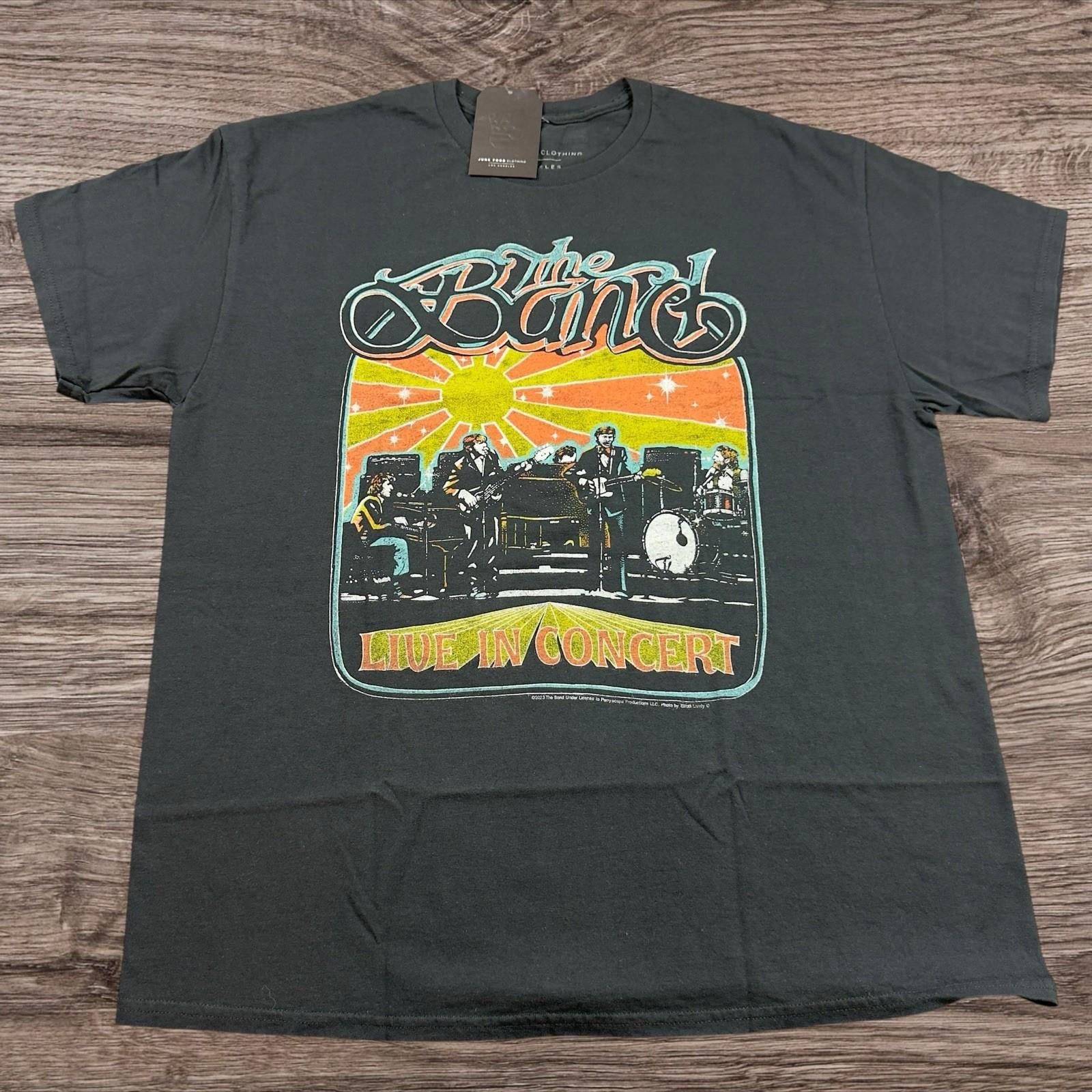The Band / Junk Food Clothing / Retro Graphic Adult Size Large Unisex T-Shirt XXXL