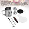 Coffee Making Tamper Set Milk Frothing Pitcher Latte Art Pen Coffee Tamper Mat Needle Type Coffee Distributor Coffee Spoon Coffee Stencils