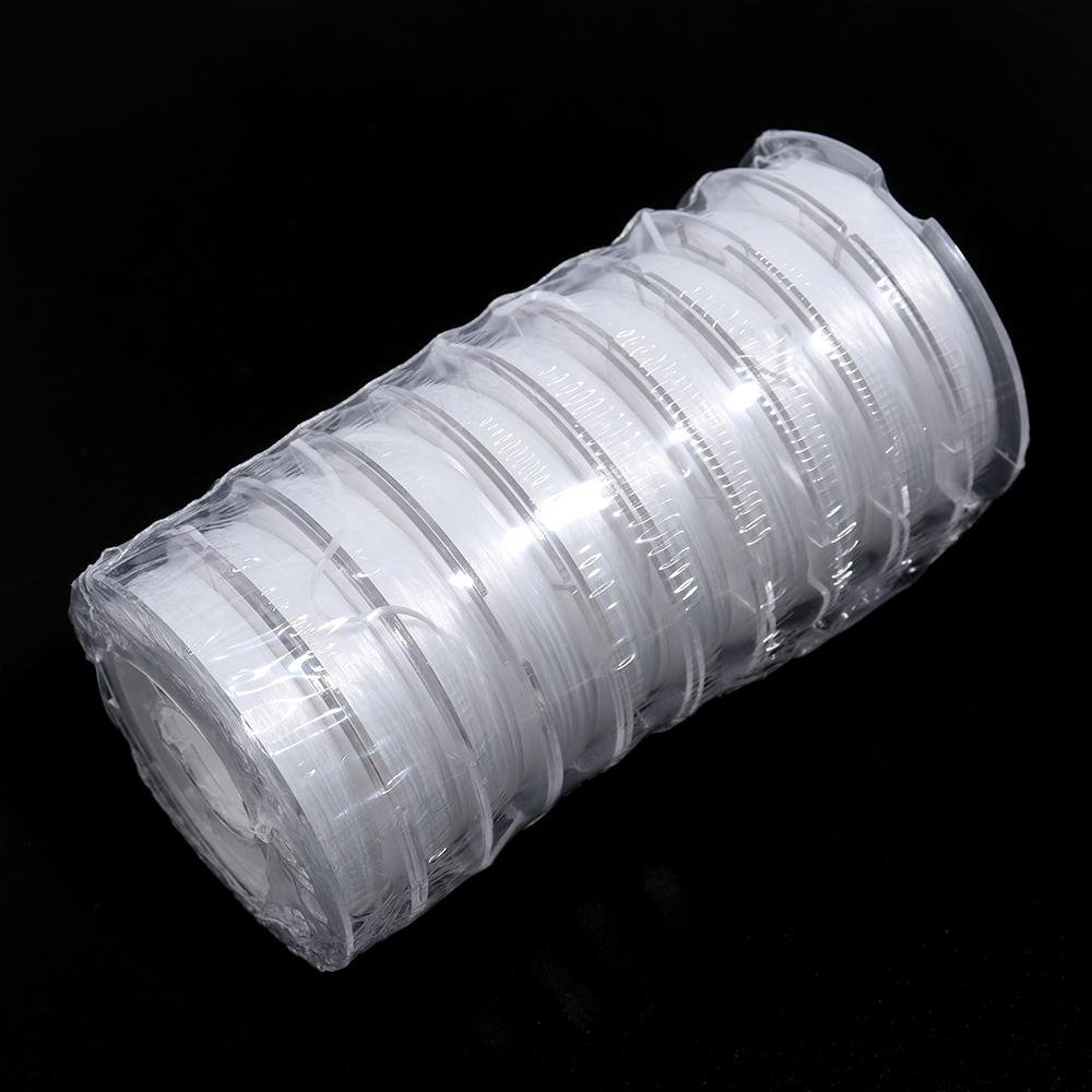 8/10 Rolls Elastic Stretch Crystal String Cord Mixed Random Color for Jewelry Making Bracelet Beading Thread 10Yards/roll