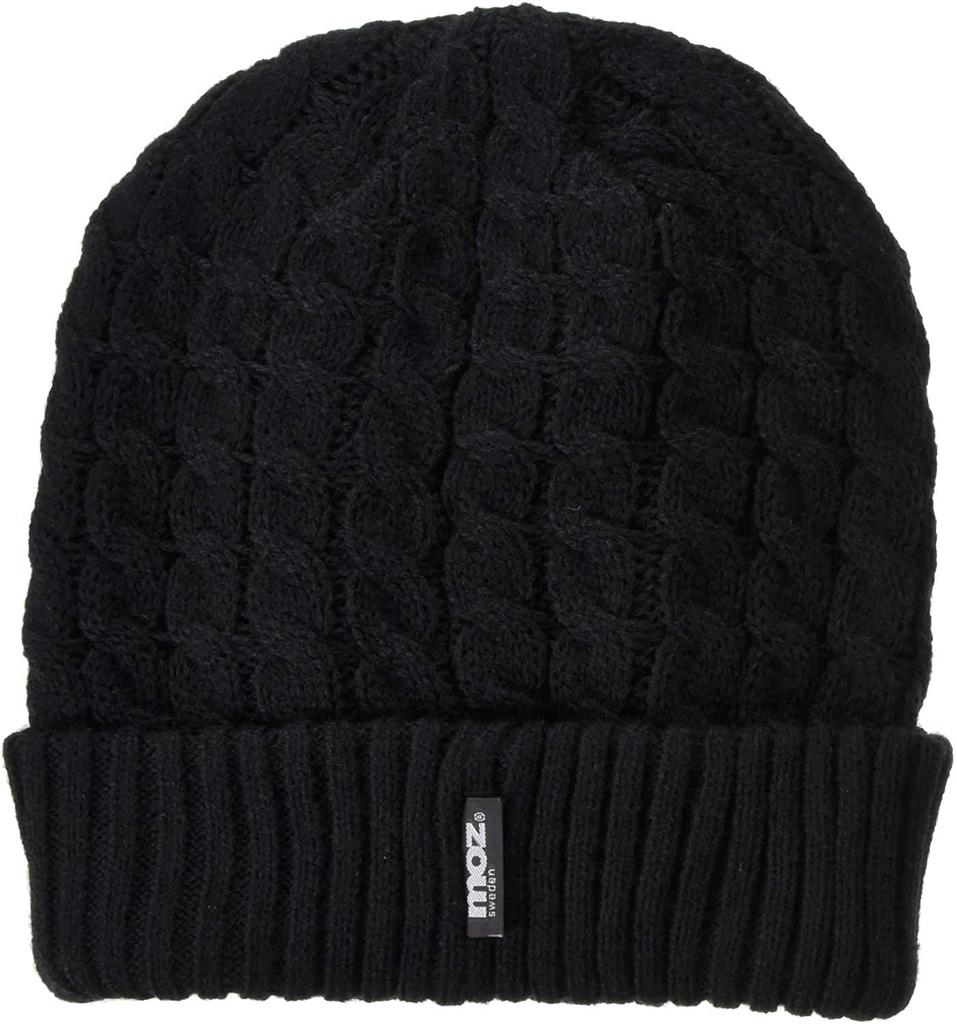 Mozu Knit Cap Black Japan 478-0019 57-59cm (Free Size)