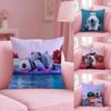 Cute B-Backkom Cushion Cover Soft Short Plush Double-Sided Printing Home Decor Machine Washable Pillow Case Gift