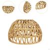 Paper Rope Woven Lampshade Ceiling Bulb Cover Lamp Guard for Cafe Kitchen Island Nursery