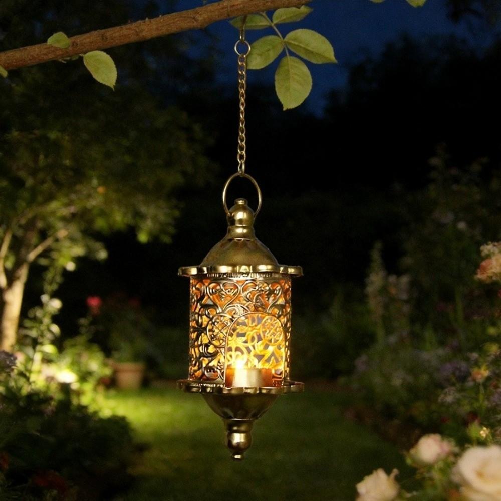 Iron Hollow Birdcage Lantern Romantic Candle Stand Decorative Hollow Metal Candlestick Indoor