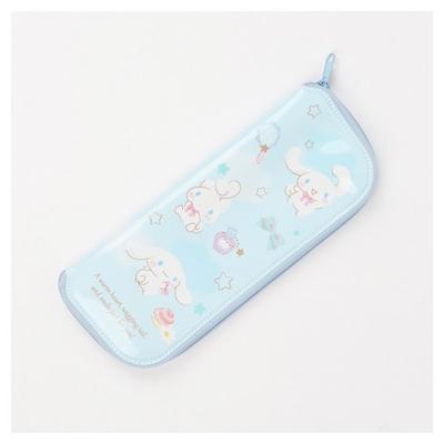 Sanrio Characters Spoon Chopsticks Fork Storage Zipper Case 1 Set (2 Pieces), Cinnamo Roll (2 Pieces), 1 Set, Korean Popular Tableware