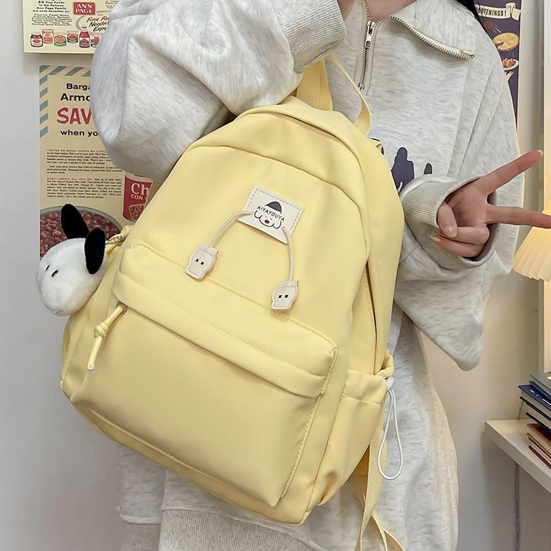 Japanese Style Soft Girl Cute Girl Backpack Small, College Student Lightweight Mommy Bag Small Backpack Schoolbag Female