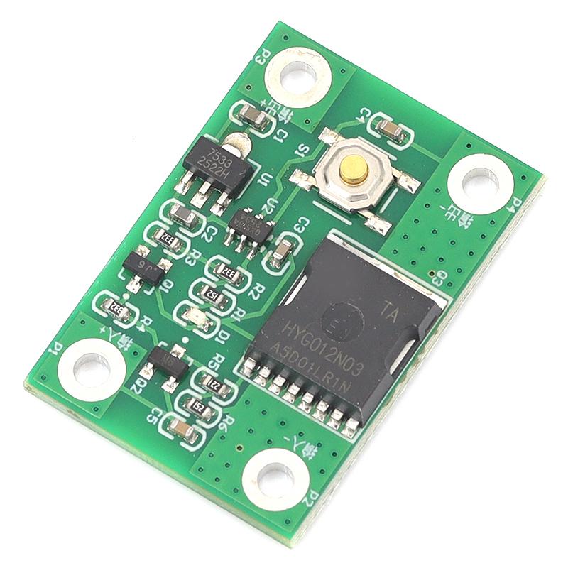 1/5/10pcs 5V-24V Single Button Bistable Switch Module 10A 30A 70A High Current Self Locking Electronic Switch