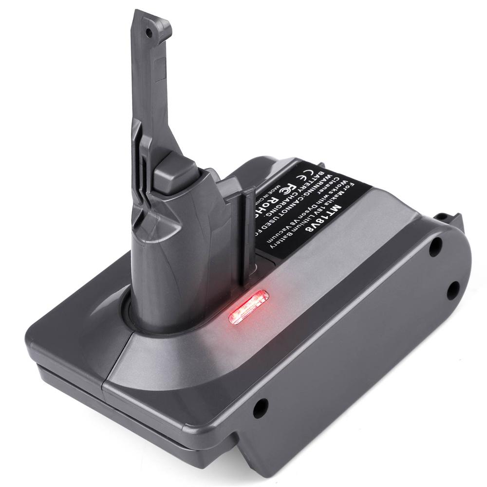 

Makita MT18V Battery Adapter for conversion to dyson v8