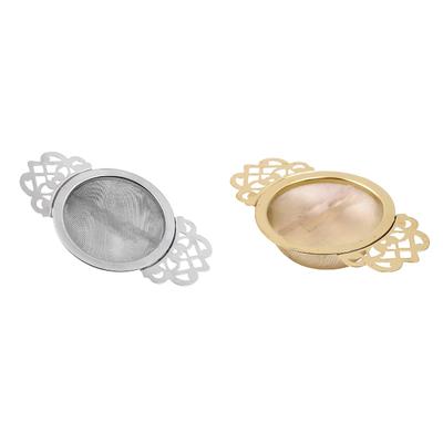 Fine Mesh Tea Filter Metal Sifter Practical Rustproof Tea Accessories for Tea