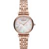 Gianni T-Bar Mother of Pearl Rose Gold Metal Women's Quartz AR11385