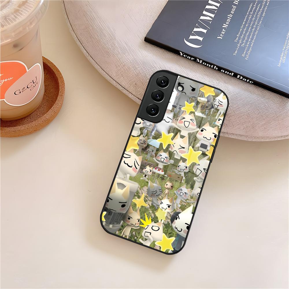 Cartoon Inoue Toro Cute Phone Case Glass For Samsung Galaxy S25 S23 S24 S21 S22 S20 Ultra Fe Plus A15 A14 Cover