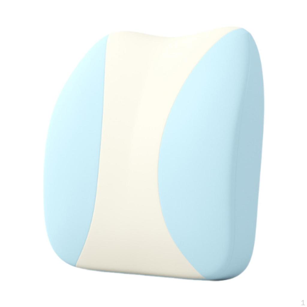 Back Pillow for Office Chair Cushion, Cooling Waist Car Seat Cushion Travel Desk
