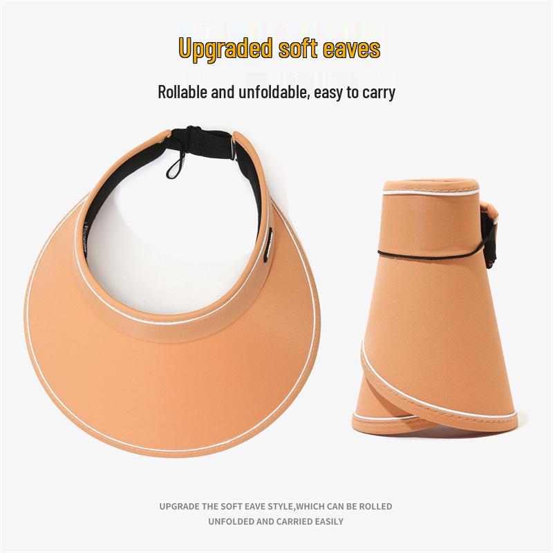 Women's UPF50+ Versatile Foldable Cycling Sun Hat - Large Brim, UV Protection