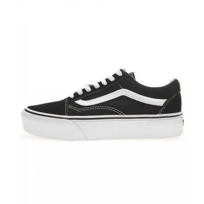 Barnes Old School Platform   Black White Vn0a3b3uy281