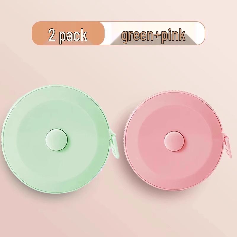 2m Portable Mini Tape Measure: Soft Ruler for Tailoring, Clothing, & Children's Height. Compact & Multi-functional.