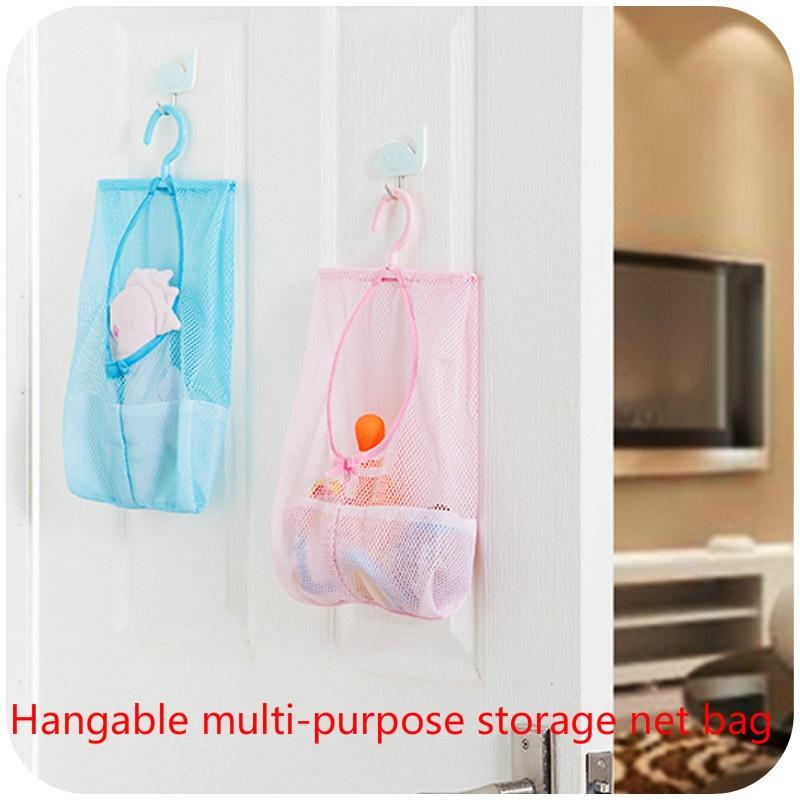 Multi-purpose Storage Bag Can Be Hanging, Clothespin Bags Kitchen Bathroom Multi-subnet Bag Color Ra