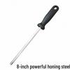 Professional Genuine Superfine Carbon Butcher Sharpening Stick with Blade Guard