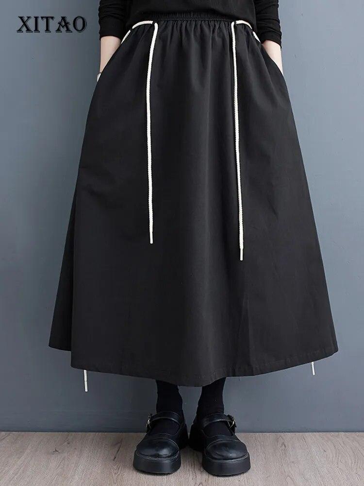 

XITAO Свободная женская повседневная юбка LYD1226