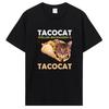 Funny Cute Tacocat Taco Cat Spelled T Shirts Graphic Cotton Tshirt Streetwear Short Sleeve Birthday Gifts Summer T-shirt Men