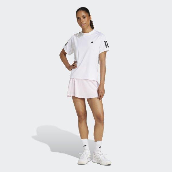 adidas Women S Stretchy Club 3 Line tenniS Shirt With Climacool Technology