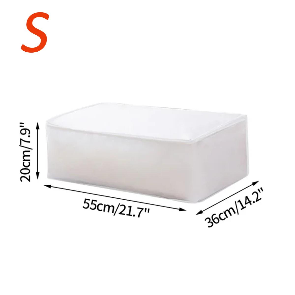 1 шт-складная сумка для хранения одеял PEVA водонепроницаемый и пыленепроницаемый органайзер для хранения одеял для домашней одежды 618₽