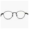 Yohji Yamamoto Glasses Made In Japan 3 C03 49mm Yohji Yamamoto Glasses Boston Type Beta Titanium Black Black Frame Made In Sabae Dummy Lens Shipping
