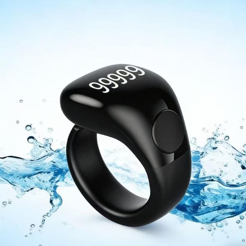 Adjustable Digital Counting Rings With Rechargeable Battery For Daily Use Digital Zikr Counter LED Display 99999 Count