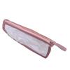 Transparent Double Tier Pencil Case Large Capacity Pen Bag School Study Stationery Office Supplies