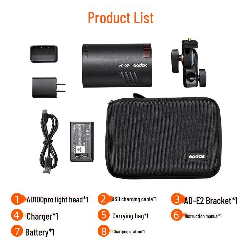 Godox AD100Pro Portable TTL Outdoor Flash