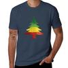 Reggae Christmas Tree Holiday Gifts Tshirt Casual Basic Street Style Tshirt