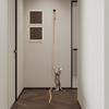 3m Ceiling Cat Climbing Rope Jute Rope Wall-mounted Solid Wood Pet Home Suitable for Cats To Climb and Play