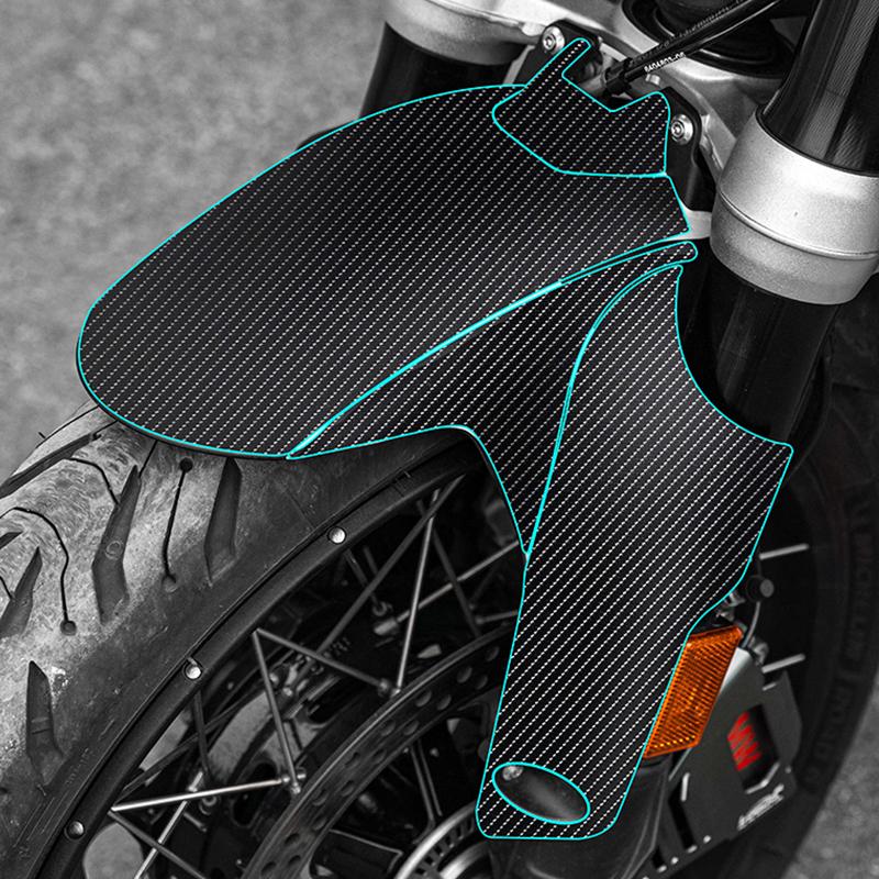 For 2025 BMW R 1300 GS ADV Thick Armor Film Tank Pad Full Body Decal Set - Anti-Scratch Shockproof Styling Motorcycle Accessorie