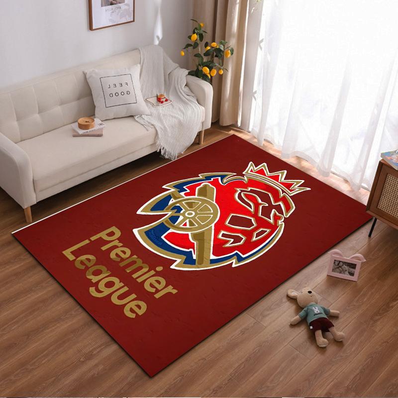 Premier League Logo Design Rug - Non-slip rug suitable for living room and bedroom sofas sofas.