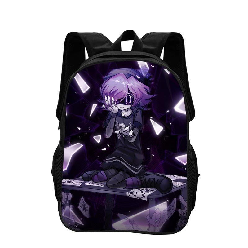 Murder Drones Backpack Durable Fashionable Cartoon Zipper Large Capacity Backpack Best Birthday Gift for Boy and Girl