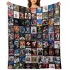 80's movies collage Throw Blanket Camping Luxury Thicken Beach Loose Blankets