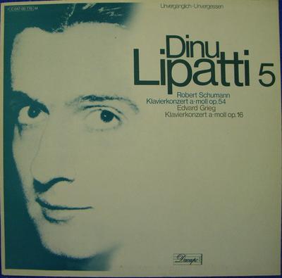 Płyta LP ROBERT SCHUMANN / EDVARD GRIEG - DI - Dinu Lipatti 5 1C04700770M Dacapo, Die Sti Niemcy Klasyczna Używana