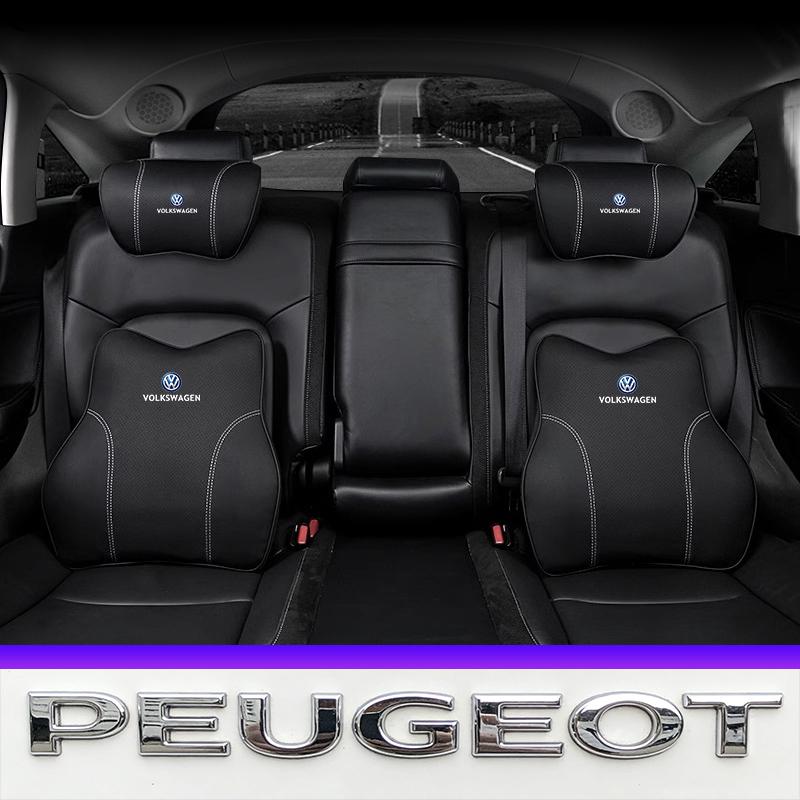 Car Neck Pillow Seat Headrest Support Waist Pillow Accessories Valve Cap For VW Golf Amarok T5 Phaeton Teramont ID3 Tiguan T-Cro