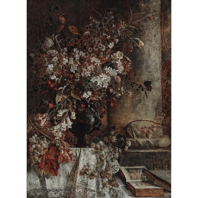 Evropská Vintage Váza Olejomalba Olejomalba Domácí dekorace