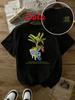 Rapper Bad Bunny Unisexs Tshirt Debi Tirar Mas Fotos Dtmf World Tour Unisex Tshirts Summer Casual Short Sleeved Unisexs Clothing