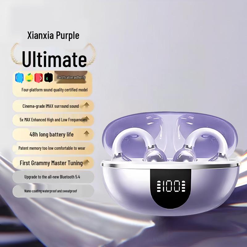 

JS682/683 Bluetooth Headsets: ANC Noise Reduction, Long Battery Life, Clip-On Sports Wireless Design