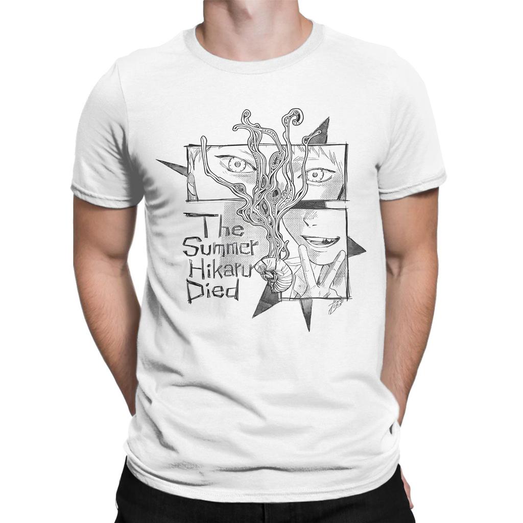 Uomo Donna Stampa Grafica L'Estate Hikaru è Morto Manga T-shirt Cotone Magliette Abbigliamento