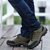 Hiking Shoes N Slip Mountain Sneakers Winter Lace Up Retro Leather Shoe Sport Outdoor Trail Off-Road Trek Men Women Footwear