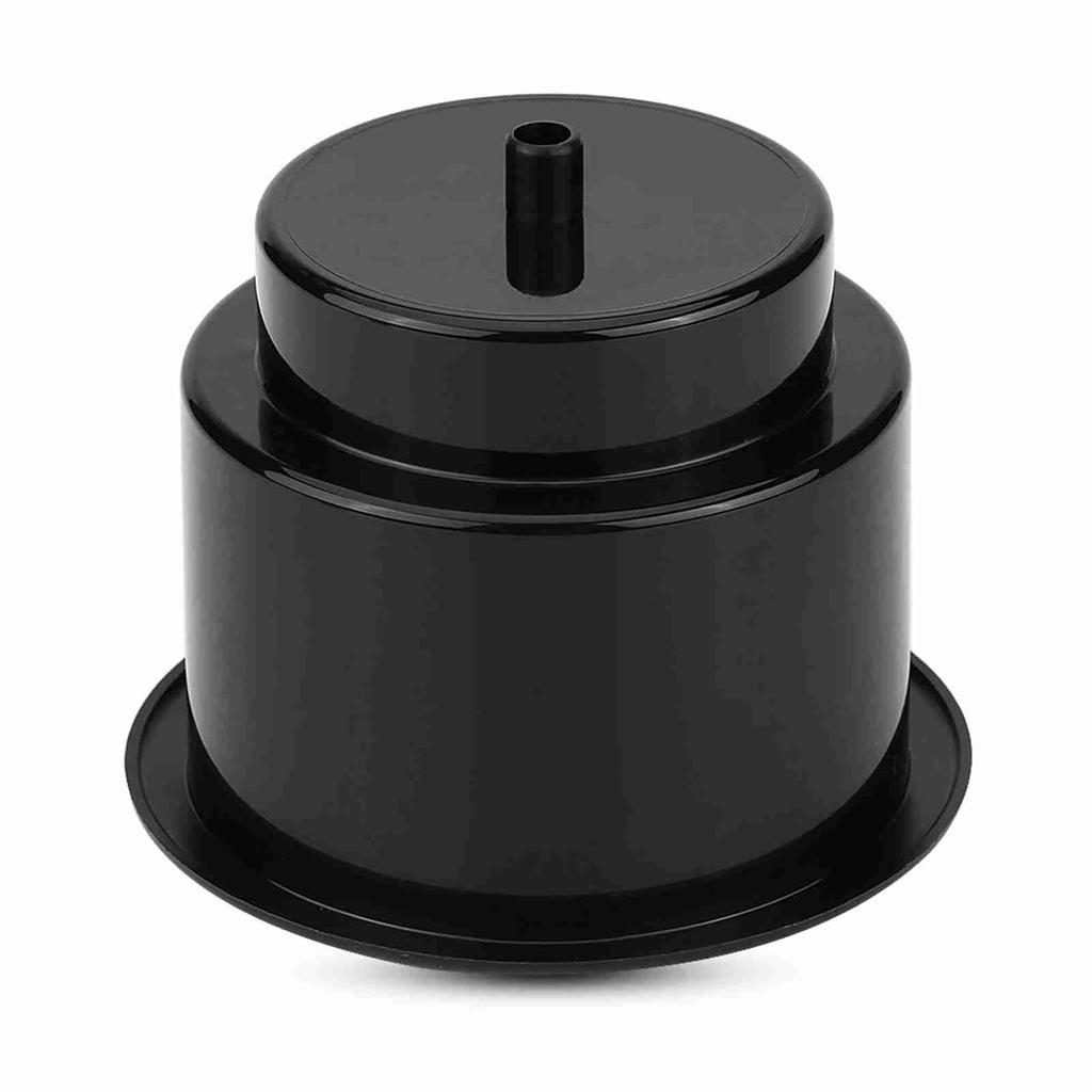 Marine RV Boat Yacht Plastic Drink Cup Bottle Can Holder With Insert Drain Hole Universal Black